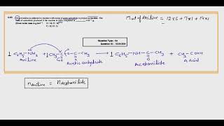 93 g of aniline is subjected to reaction with excess of acetic anhydride to prepare jeemain2024 [upl. by Engleman713]