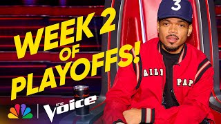 The Best Performances from Team Kelly and Team Niall Playoffs  The Voice  NBC [upl. by Farrish]