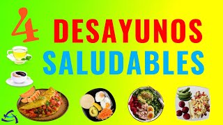 DESAYUNOS SALUDABLES fáciles de hacer ricos y nutritivos [upl. by Sikorski]