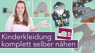 Kindergarderobe komplett selber nähen ich zeige euch die ganze Garderobe von meinem Sohn [upl. by Magel525]