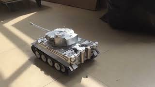 Awesome RC Tank MUD Action  Heng Long 116 Scale Tiger 1 RC Tank [upl. by Etterual586]