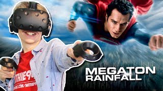 SUPERMAN SIMULATOR IN VIRTUAL REALITY  Megaton Rainfall VR HTC Vive Gameplay [upl. by Lovato]