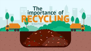 Importance of Recycling  Animated Video For Kids [upl. by Fabian]