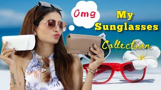 My Sunglass Collection  Luxury Sunglass  Sunglasses Haul [upl. by Vernier]