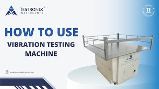 How to Use Vibration Testing Machine [upl. by Ycnay836]