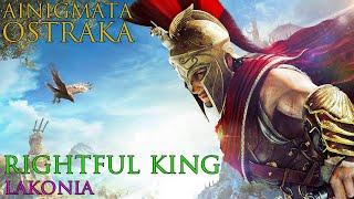 Assassins Creed Odyssey  Ainigmata Ostraka  Rightful King Lakonia [upl. by Garber]