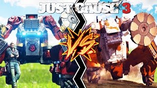 BATALLA DE SUPER ROBOTS  JUST CAUSE 3 15 [upl. by Eelyam]