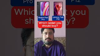 Redmi Pad Pro vs Lenovo tab p12  Lenovo Tab P12 vs Redmi Pad Pro  Which tablet you should buy [upl. by Ettenwad]