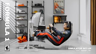 My Ultimate F1 Racing Simulator Gaming Setup [upl. by Sokim791]