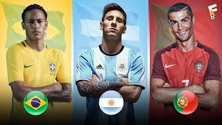 Best Players At Every Team In World Cup 2018 ⚽ Key Players ⚽ Footchampion [upl. by Intirb]