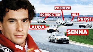 When F1 Drivers Raced the SAME CARS And SENNA Won [upl. by Bibby]