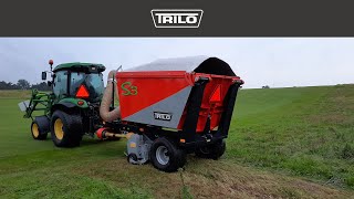 Mowing vacuum trailer TRILO M3 [upl. by Odrahcir607]