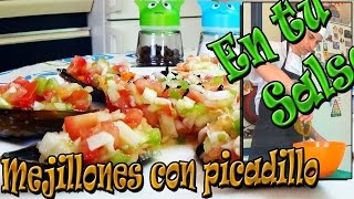 Mejillones con Salpicón En Tu Salsa [upl. by Enohpesrep]