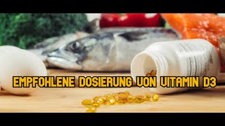 Empfohlene Dosierung von Vitamin D3 [upl. by Dadelos]