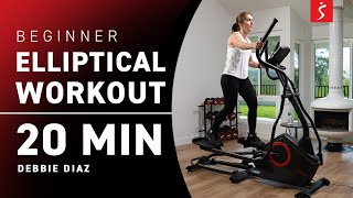 Beginner Elliptical Workout STAMINA amp STRENGTH  20 Minutes [upl. by Raymonds]