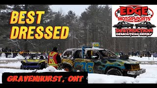 Gravenhurst Ontario Demolition Derbys best dressed vehicles 2024 [upl. by Pansir]