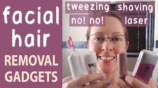 Removing Facial Hair  Plucking Epilating amp Shaving Your Face [upl. by Jovitta]