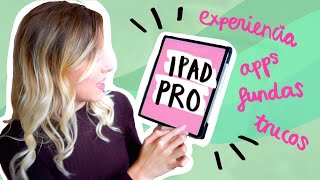 Mi EXPERIENCIA con el iPad PRO  ¿Lo recomiendo Mejores Apps y Accesorios [upl. by Yorker]