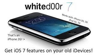 Whited00r 7 Get iOS 7 Features On Your Old iDevice [upl. by Hakkeber162]