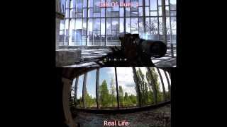 Call Of Duty 4 Pripyat vs Real Life Pripyat [upl. by Richel243]