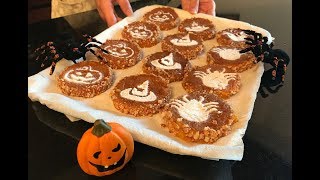 DOLCETTI DI HALLOWEEN ALLA ZUCCA  Ricetta Facile  PUMPKIN COOKIES HALLOWEEN  Easy recipe [upl. by Sheff]