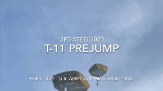 T11 PreJump Jumpmaster UPDATED 2020 [upl. by Tnecnivleahcim]