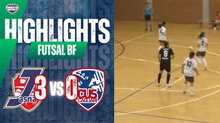 Futsal BF  PG JasnagoraCus Cagliari 30 Highlights [upl. by Aileda]