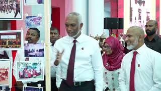 The President inaugurates Majeediyya School “Sahthavee bina” [upl. by Town]