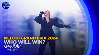 🇳🇴 Melodi Grand Prix 2024 Top 09 by Winning Odds [upl. by Ahsenal942]