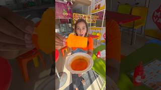 Orange Colour Food Challenge for 24 Hours 😱😱 [upl. by Heimer]