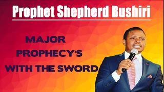 Prophet Bushiri February 21 2017 Sunday Service  MAJOR1 PROPHECYS WITH THE SWORD [upl. by Eetnahc]