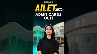 AILET 2025 Admit Cards Out ailet2025 [upl. by Georgina]