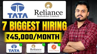 Biggest Hiring  FRESHERS HIRING  2024 2023 2022  Any Graduates  APPLY NOW [upl. by Rento]