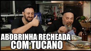 Panelaço com João Gordo  Abobrinha recheada com Tucano A Maravilhosa Cozinha de Jack [upl. by Elset]