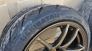 New tires Rydanz Shibata [upl. by Ecnerol]