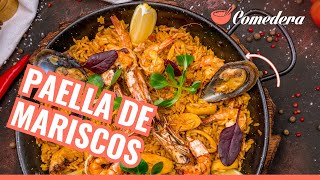 Cómo hacer paella de marisco fácil PASO A PASO  Comedera [upl. by Pete28]