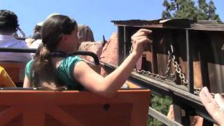 Disneyland Park 2010 Disneyland Big Thunder Mountain Railroad [upl. by Eelram52]