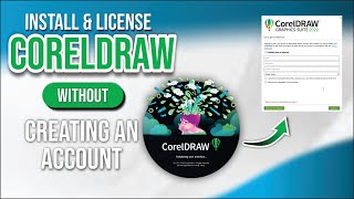 How To Install And Licence Coreldraw 2022 No Sign Up or Credit Card Required [upl. by Murrell668]