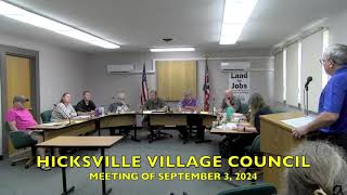 Hicksville Village Council Meeting 9324 [upl. by Oflodur]