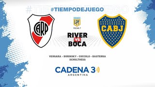 RIVER PLATE vs BOCA JUNIORS  COPA DE LA LIGA  Fecha 7  CADENA 3 ARGENTINA [upl. by Thatcher424]