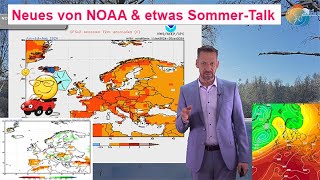 Neues von NOAA Monatsausblick bis Juli amp Sommer 2024 Juli  August quothoch amp trockenkorrigiertquot [upl. by Jeane7]