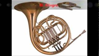 Mozart  Horn Concerto No 3 in E flat K 447 complete [upl. by Gemoets]