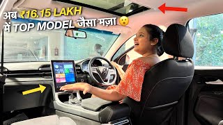 MG HECTOR SHINE PRO LUXURY FEATURES AT JUST ₹166 LAKH  WAAH MG 👌🏻 [upl. by Northrup65]