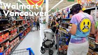 Walmart Shopping Tour Vancouver Canada  Great Price [upl. by Estele415]