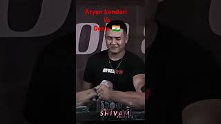 Aryan kandari 💪 vs denic 💀 🇮🇳 arm wrestling [upl. by Collayer]