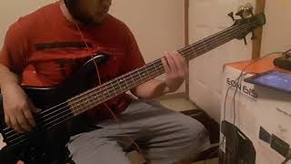 pienso en ellanatanael cano bass cover 🎸🖐😂 [upl. by Ridley]