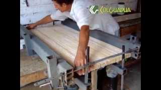 laminados de guadua bambu laminated bamboo [upl. by Keheley983]