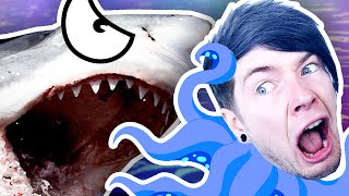 I GOT EATEN BY A SHARK  Octodad 4 FINALE [upl. by Bull]