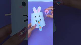 Easy game idea🐰🥕✨ shorts tonniartandcraft art love youtubeshorts craft [upl. by Eyot571]