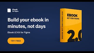 How to create ebook in Figma [upl. by Dnalyr744]